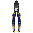 Irwin PowerSlot IWHT84001 Diagonal Plier, 8 in OAL, 12/2 AWG Cutting Capacity, 0.6 in Jaw Opening