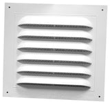 Duraflo 620808 Gable Vent, 10.12 in L, 10.855 in W, Polypropylene, White