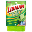 Libman Rinse 'n Wring 1676 Mop Refill, Hook and Loop, Microfiber, Green