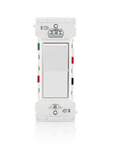 Decora Edge Series E5603-0SW Residential-Grade 3-Way Rocker Switch, 15 A, 120/277 VAC, Side Lever Terminal, White