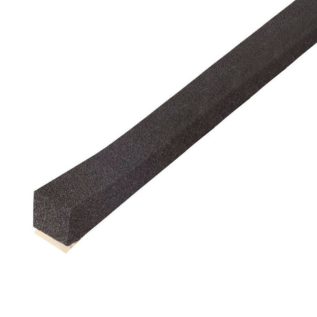 M-D 03110 Expandable Weatherseal, 1/2 in W, 20 ft L, 1/2 in Thick, Foam, Black