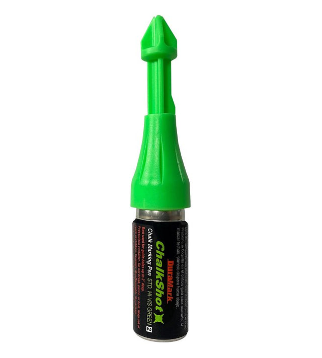 DuraMark ChalkShot Series 76700OR Marking Pen, Hi-Viz Green, Pack of 30