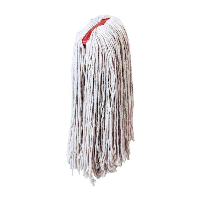 Libman 975 Wet Mop Refill, 1-1/4 in Headband, Cotton