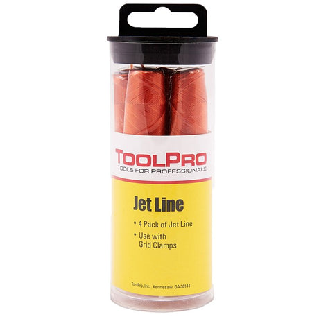 Toolpro TP05054 Jet Line, Nylon, Hi-Viz Orange, For: Lever Action Grid Clamps