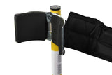 Toolpro TP72440 Adjustable Stilts, 225 lb, 24 in Min H, 40 in Max H, Metal Strap, Aluminum