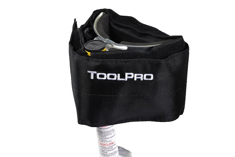 Toolpro TP72440 Adjustable Stilts, 225 lb, 24 in Min H, 40 in Max H, Metal Strap, Aluminum