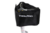 Toolpro TP72440 Adjustable Stilts, 225 lb, 24 in Min H, 40 in Max H, Metal Strap, Aluminum