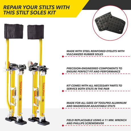 Toolpro TP02453 Stilt Repair Kit, For: Toolpro Stilts