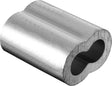 Baron ACSL-116 Oval Cable Sleeve, Aluminum