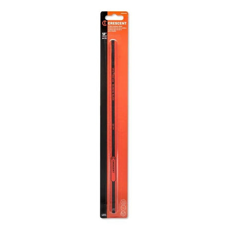 Crescent CRBB1203 Hacksaw Replacement Blade, 12 in L, 24 TPI, Bi-Metal Cutting Edge