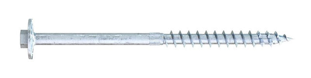 Simpson Strong-Tie Strong-Drive SDWH Series SDWH27600G Structural Screw, 6 in L, Hex Washer Head, Hex Drive, 300