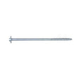 Simpson Strong-Tie Strong-Drive SDWH27800GMB Deck Screw, 8 in L, Serrated Thread, Large Washer Head, Hex Drive, Steel
