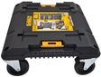 DEWALT TSTAK Series DWST17889 Tool Cart, 210 lb, 16.96 in OAW, 7.02 in OAH, 18.91 in OAD, Plastic, Black