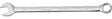 DEWALT DWMT72212OSP Combination Wrench, Metric, 11 mm Head, 6-5/8 in L, 12-Point, Chrome, Comfort-Grip Handle
