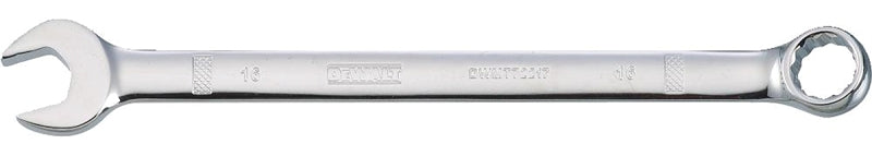 DEWALT DWMT72217OSP Combination Wrench, Metric, 16 mm Head, 8-5/32 in L, 12-Point, Chrome, Comfort-Grip Handle