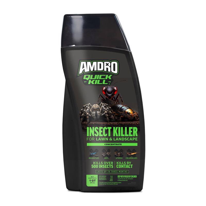 Amdro QUICK KILL 100522992 Outdoor Insect Killer, Liquid, Spray Application, 32 oz