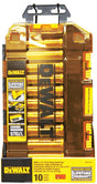 DEWALT DWMT73815 Socket Set, Chrome Vanadium Steel, Chrome, Includes: (10) 1/2 in Drive Deep Sockets