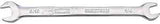 DEWALT DWMT75221OSP Open End Wrench, SAE, 1/4 x 5/16 in Head, 4-27/32 in L, Polished Chrome