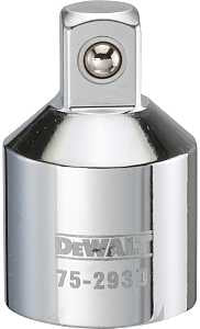 DEWALT DWMT75293OSP Reducing Adapter, 3/4 in Drive, Female Drive, 1/2 in Output Drive, Male Output Drive, 2-1/8 in L