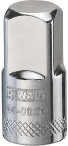 DEWALT DWMT86002OSP Increasing Socket Adapter, 1/4 in Drive, Female Drive, 3/8 in Output Drive, Male Output Drive