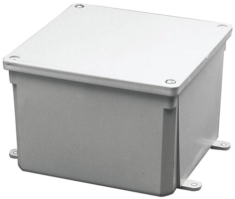 Carlon E987NR Molded Junction Box, PVC, Surface Mounting