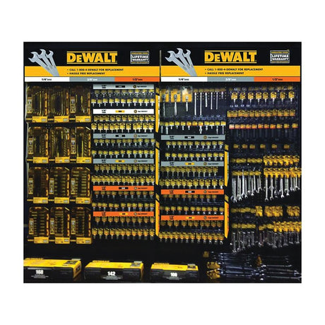 DEWALT DW1912B Drill Bit, 3/16 in Dia, 3-1/2 in OAL, Spiral Flute, 3-Flat Shank, Pack of 12
