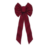 Holiday Trims Burgundy 7 Loop Christmas Bow 10 in., Pack of 12