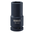 DEWALT DWMT75140OSP Impact Socket, 22 mm Socket, 3/4 in Drive, 6-Point, CR-440 Steel, Black Oxide