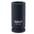 DEWALT DWMT75143OSP Impact Socket, 26 mm Socket, 3/4 in Drive, 6-Point, CR-440 Steel, Black Oxide