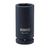 DEWALT DWMT75144OSP Impact Socket, 27 mm Socket, 3/4 in Drive, 6-Point, CR-440 Steel, Black Oxide