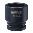 DEWALT DWMT75174OSP Impact Socket, 35 mm Socket, 3/4 in Drive, 6-Point, CR-440 Steel, Black Oxide