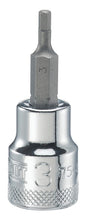 DEWALT DWMT75456OSP Fractional Hex Bit Socket, 3 mm Tip, 3/8 in Drive, Polished Chrome Vanadium, 1-31/32 in OAL