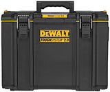 DEWALT ToughSystem 2.0 Series DWST08400 Extra Large Tool Box, 110 lb, Plastic, Black