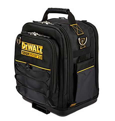 DEWALT ToughSystem 2.0 DWST08025 Compact Tool Bag, 11-3/4 in W, 11 in D, 15-1/4 in H, 25-Pocket, Black