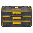 DEWALT TOUGHSYSTEM DWST08330 2.0 Tool Box, 43.5 lb, Metal/Plastic, 3-Drawer
