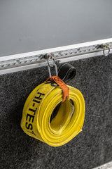 Keeper Wrap-It-Up Series 05268 Carabiner Strap, 1 in W, 20 in L, Orange