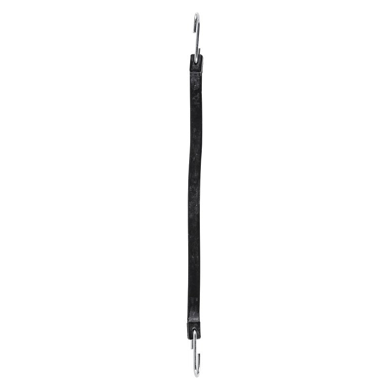 Keeper A06219Z Strap, 19 in L, EPDM, Black, Hook End