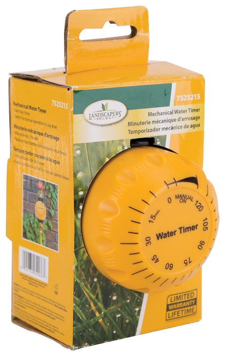 Landscapers Select GS5613L Watering Timer, 3/4 in Connection, Male/Female, Plastic