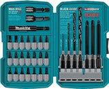 Makita T-01373 Drill/Drive Set, 38-Piece, Steel, Black Oxide