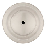 Kwikset 300CV 15 6AL RCS V1 Privacy Lockset, 2-5/8 in H x 2-5/8 in W Dimensions, Cove, Round Design