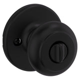 Kwikset 400CV 514 SMT 6AL RCS Entry Door Lock, Knob Handle, Matte Black, Zinc, KW1 Keyway, Re-Key Technology: Smartkey