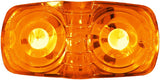 PM V38A Marker/Clearance Light, 9 to 32 V, LED Lamp, Amber Lens, Surface Mounting