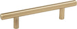 Amerock Bar Pulls Series BP40516BBZ Center-to-Center Pull, 6-1/8 in L Handle, 1-3/8 in Projection, 1/PK