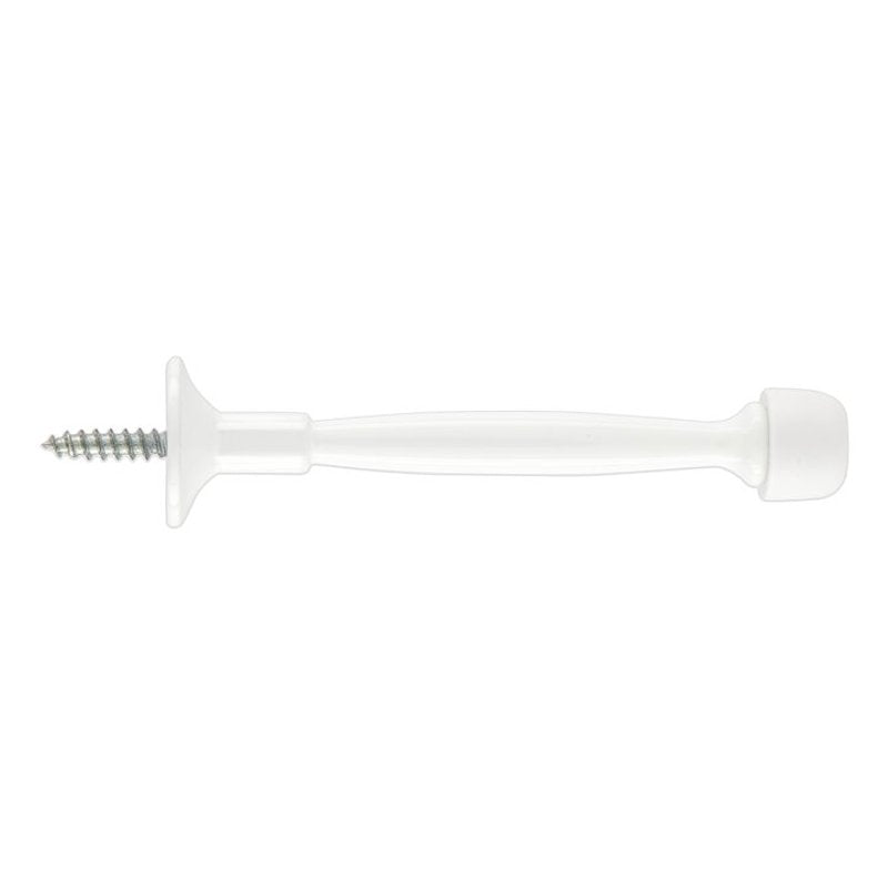 National Hardware 236 Series N830-552 Rigid Door Stop, 4 in Projection, Zinc