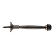 National Hardware 236 Series N830-553 Rigid Door Stop, 4 in Projection, Zinc, Oil-Rubbed Bronze