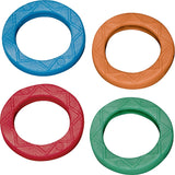 Hy-Ko KC129 Key Ring, 0.22 in L x 2-3/4 in W x 5-1/2 in H Dimensions, Pack of 5