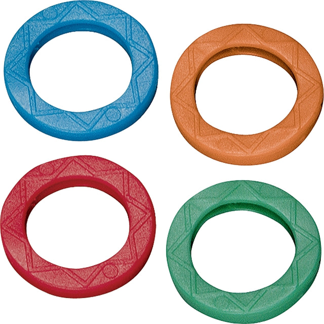 Hy-Ko KC129 Key Ring, 0.22 in L x 2-3/4 in W x 5-1/2 in H Dimensions, Pack of 5