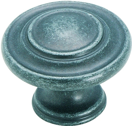 Amerock BP1586WID Cabinet Knob, 1 in Projection, Zinc, Wrought Iron Dark