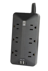 Powerzone ORPBSUC409 Pyramid Surge, 6 ft L Cable