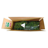 Hometown Holidays 357-6379T75LDF5K5 Grand Fir Tree, 7-1/2 ft H